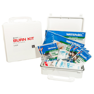 First Aid Burn Kit, EMS Burn Care First Aid Kit, Polypropylene Box, Large